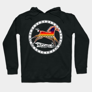 Protecting the people White Horse Hoodie